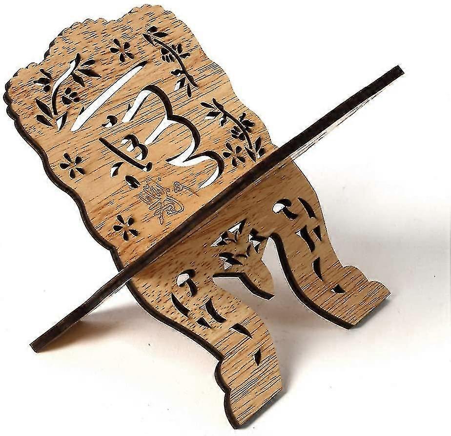 Wooden Book Holder Stand