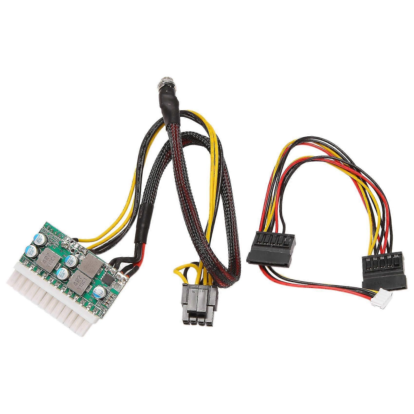 DC 12V Eingang 24Pin Pico ATX 150W Schaltnetzteil Mini ITX Netzteil Modul 4Pin CPU, DC 12V 150W Netzteilmodul