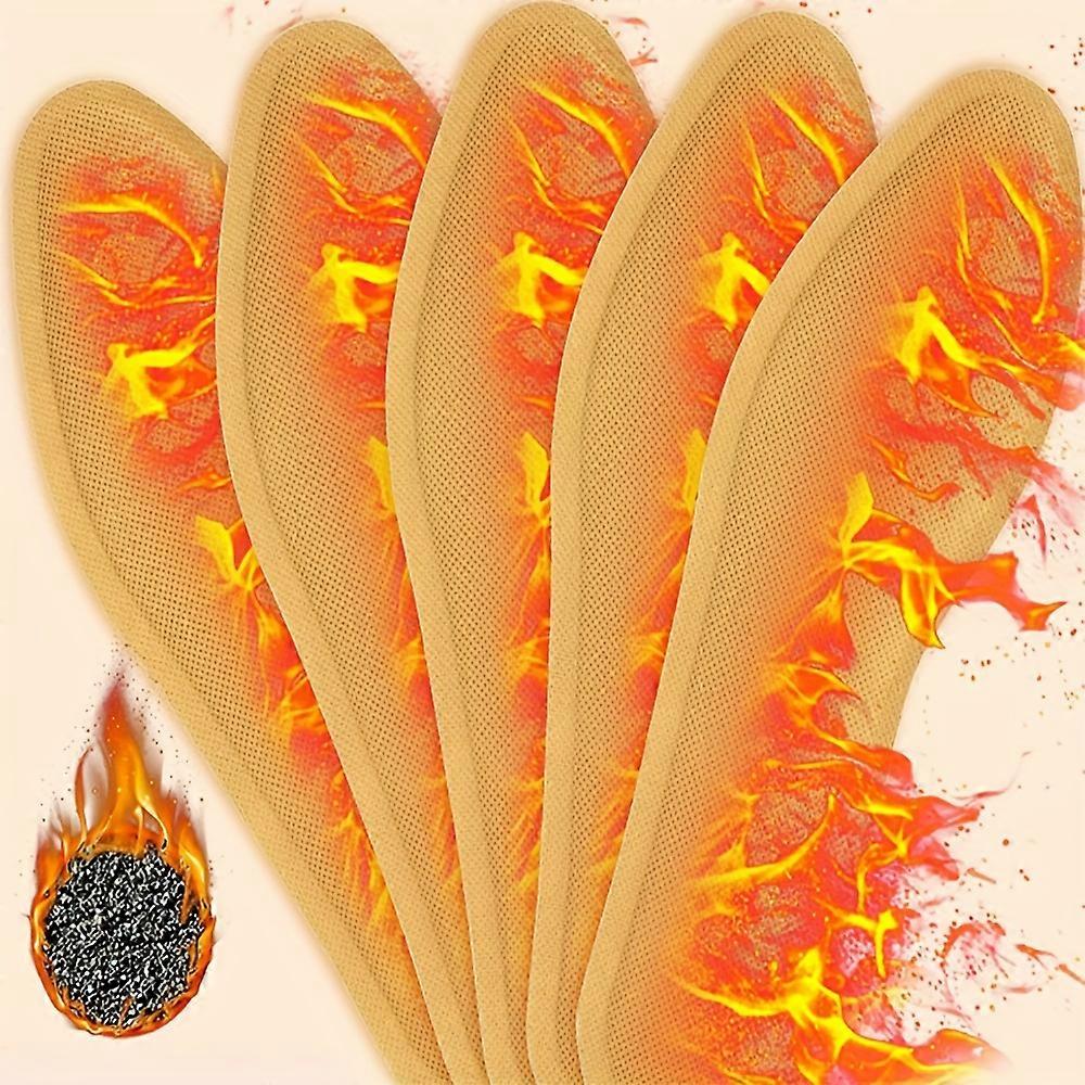 2 Pair Heated Insoles, Extended Foot Warmers, Self-heating Insoles, Suitable For Winter Use To Avoid Joint Damage