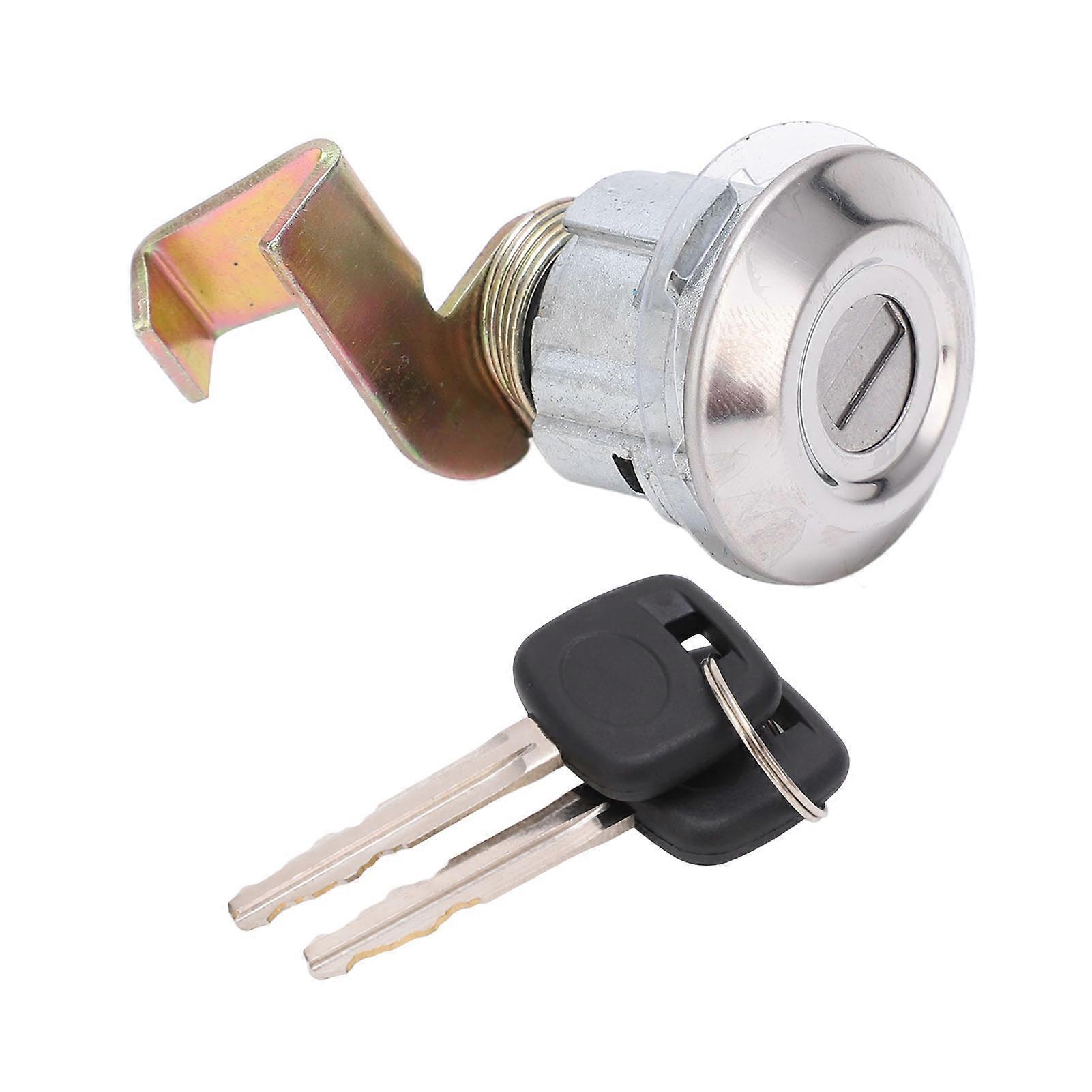 Fuel Lid Door Gas Lock with 2 Keys 69511 32010 Replacement for Hilux Pickup MK3 1989?1997