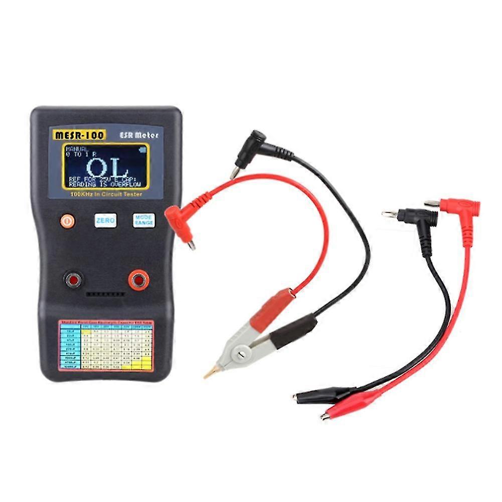 Mesr-100 Capacitance Ohm Meter Measuring Capacitance Resistance-capacitor Circuit Tester Capacitor