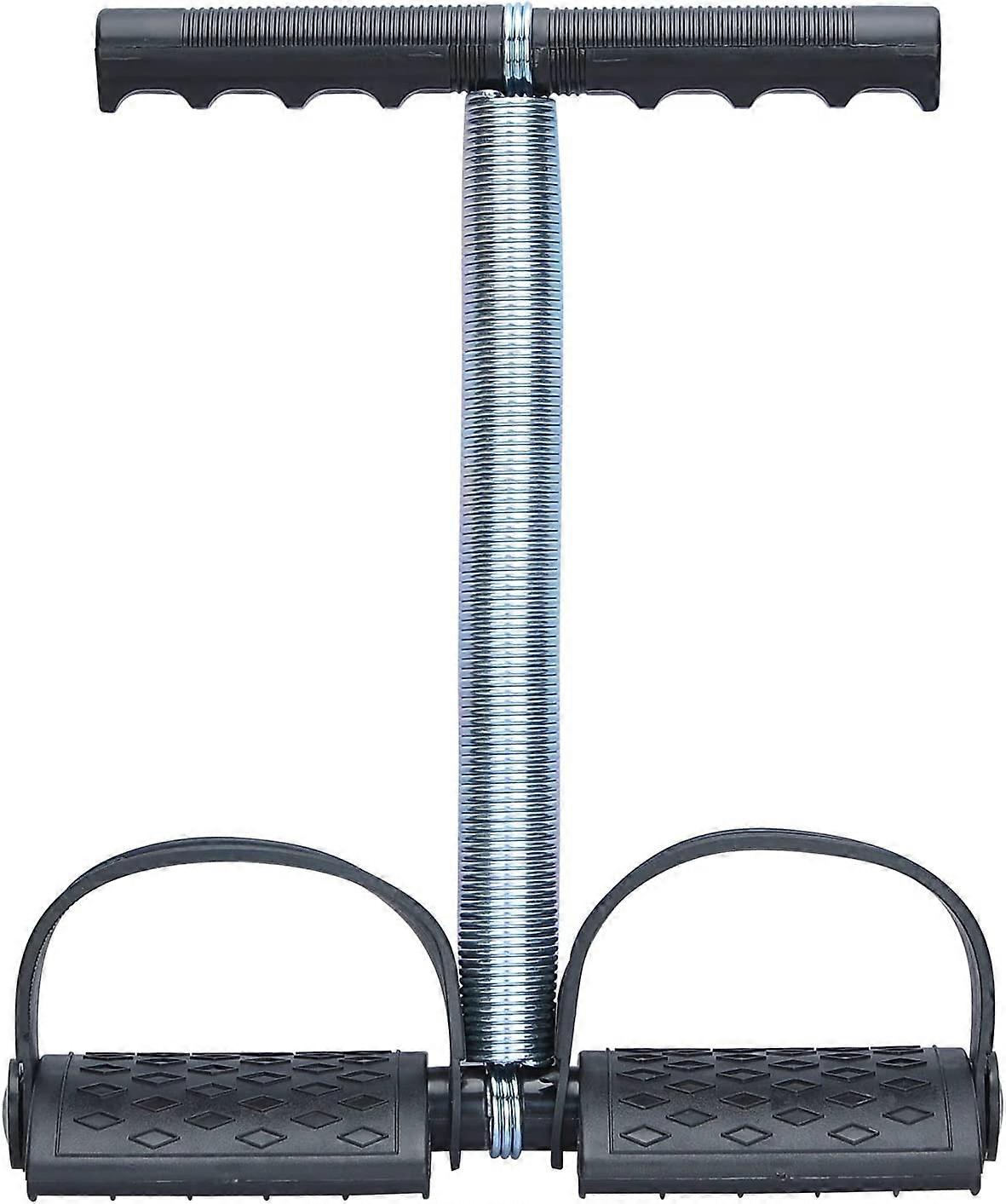 Pull Bungee Tension Pedals Abdominal Leg Exerciser (Black)