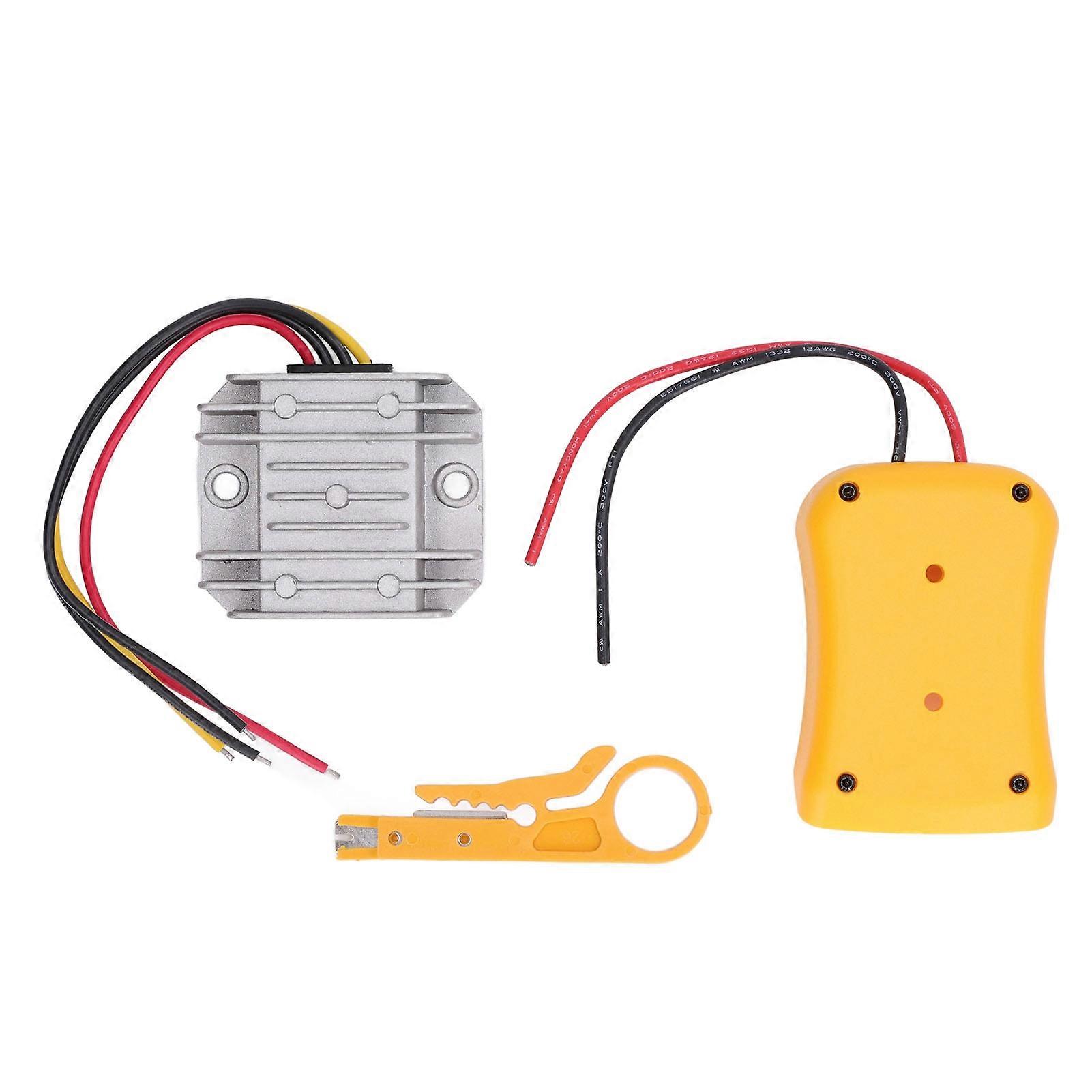 DC Voltage Converter 36W Automatic 20 to 12V Buck Converter with Low Voltage Protection