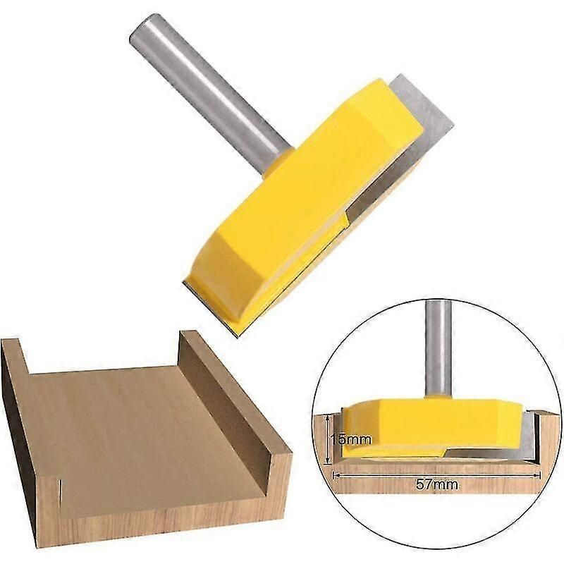 8mm Shank Clean Bottom Router Bit Surface Planer Diameter Clean Bottom Woodworking Knife