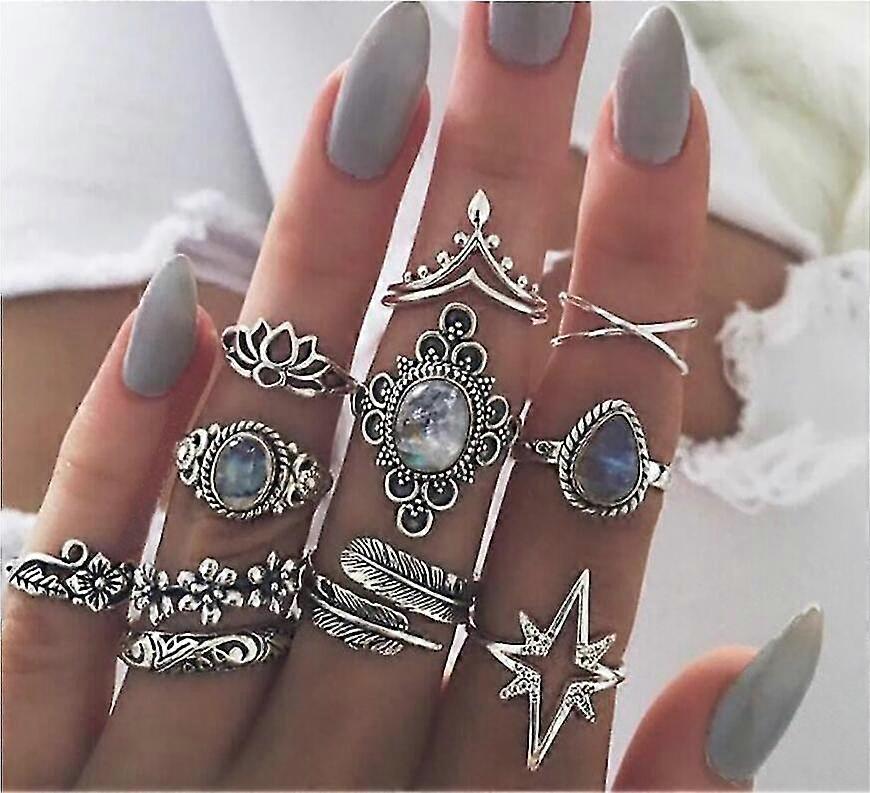 Vintage Rings Set - 11