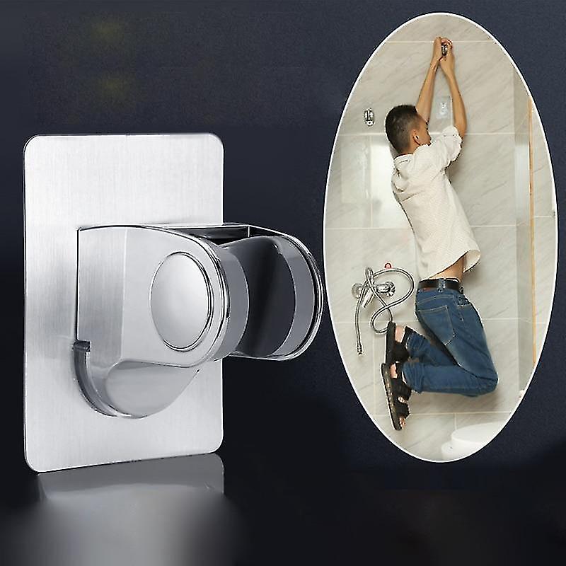Faucets Adjustable Self Adhesive Handheld Wall Mounted Showerhead Holder