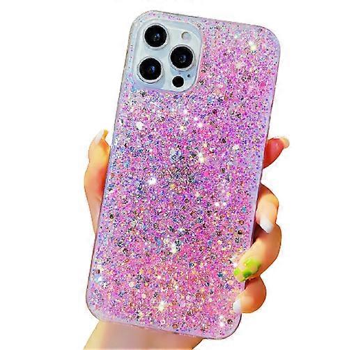 Glitter Case Compatible with iPhone Case Sparkle Sparkly Bling Cute