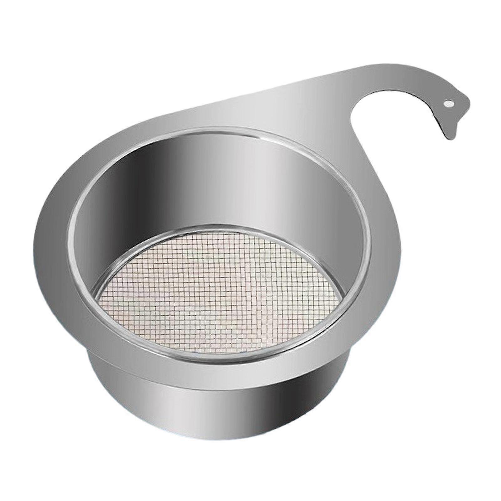 Vask Afløbskurv hænger på vandhane Praktisk køkkenvask hængende afløbsstativ L