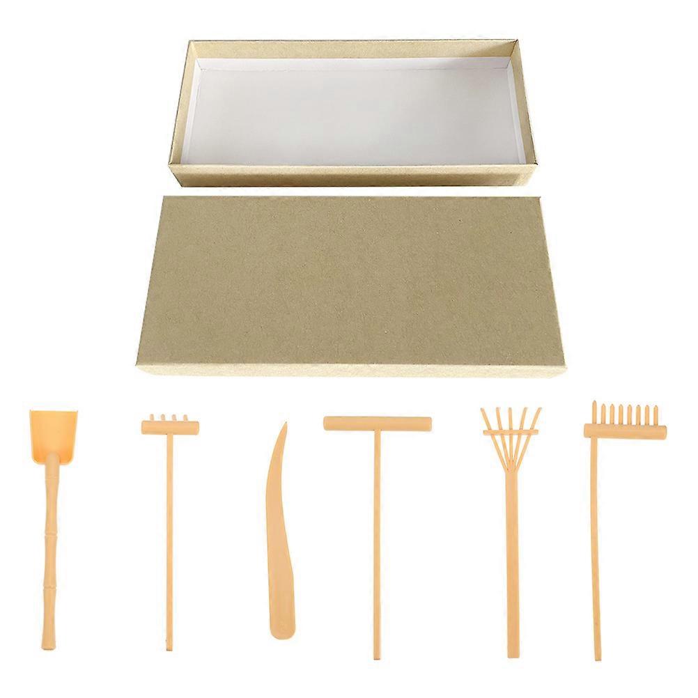 1 Set Zen Garden Rake Set Sand Table Rake Set Decorative Rake Decor Zen Garden Supplies