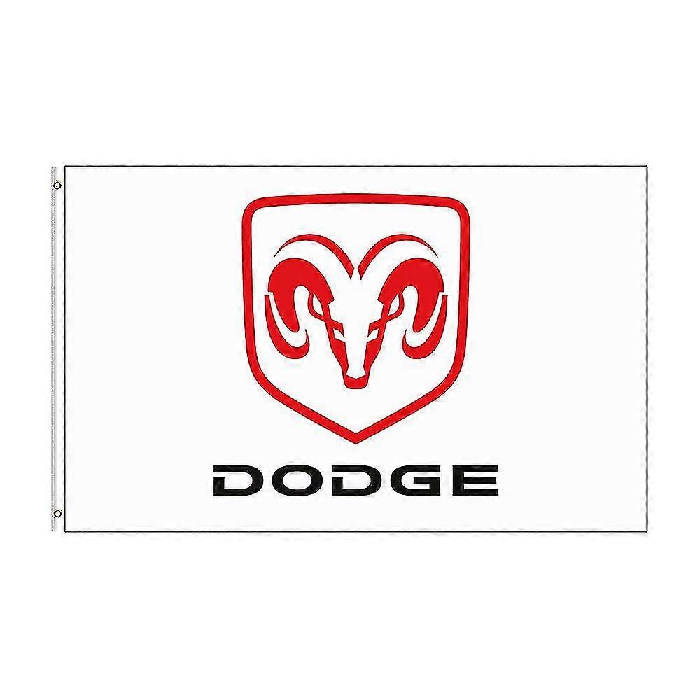 Dodge Flag Polyester Printed Racing Car Banner For Decor QIZ238