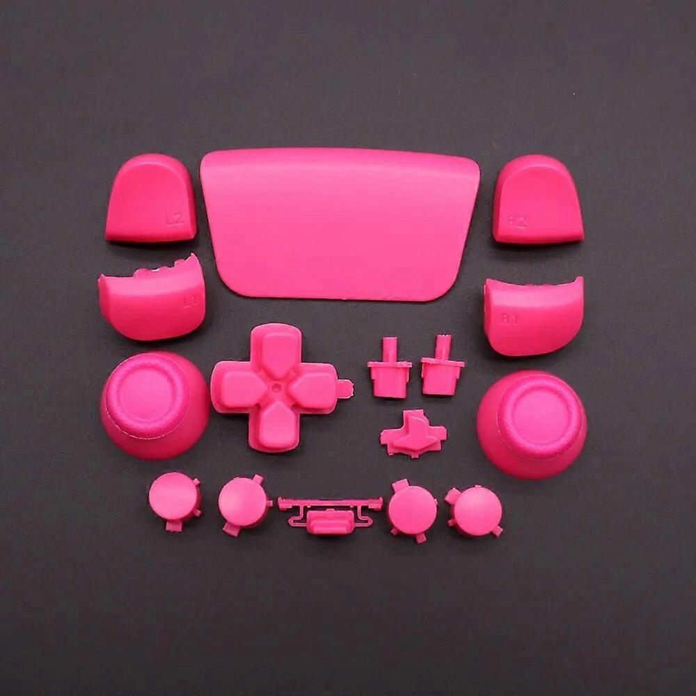 Replacement Buttons Set D-Pad L1 R1 L2 R2 Trigger Button Key Accent Ring For PS5 BDM-010 V1 Controller