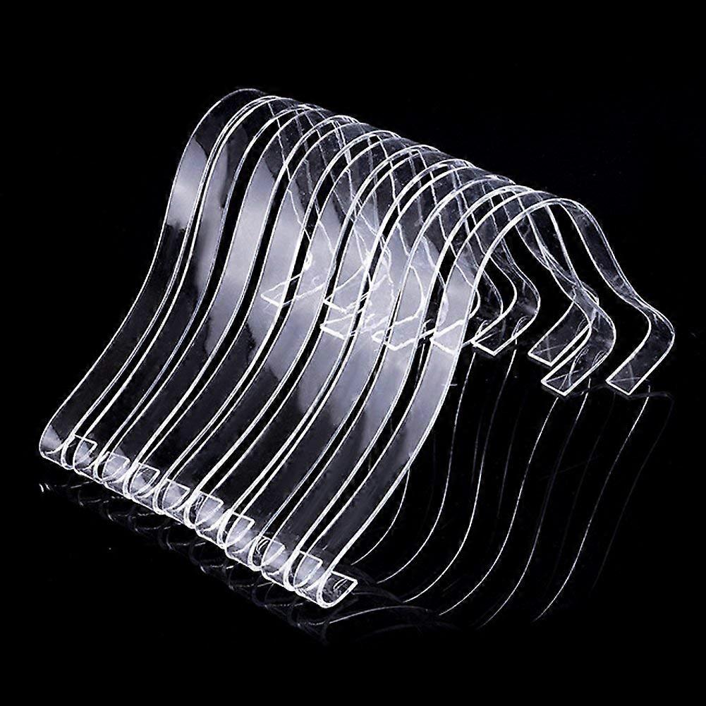 10 Pcs/5 Pairs Acrylic Clear Sandal Shoes Display Stand Inserts Holders Shoe Display Rack Shoe Support For Women's Shoes