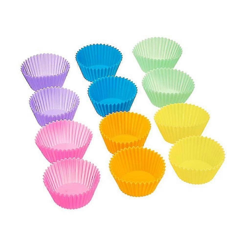 7cmラウンドケーキカップシリコンマフィンベーキングモールドプリンケーキモールドシリコンケーキモールドベーキング装置