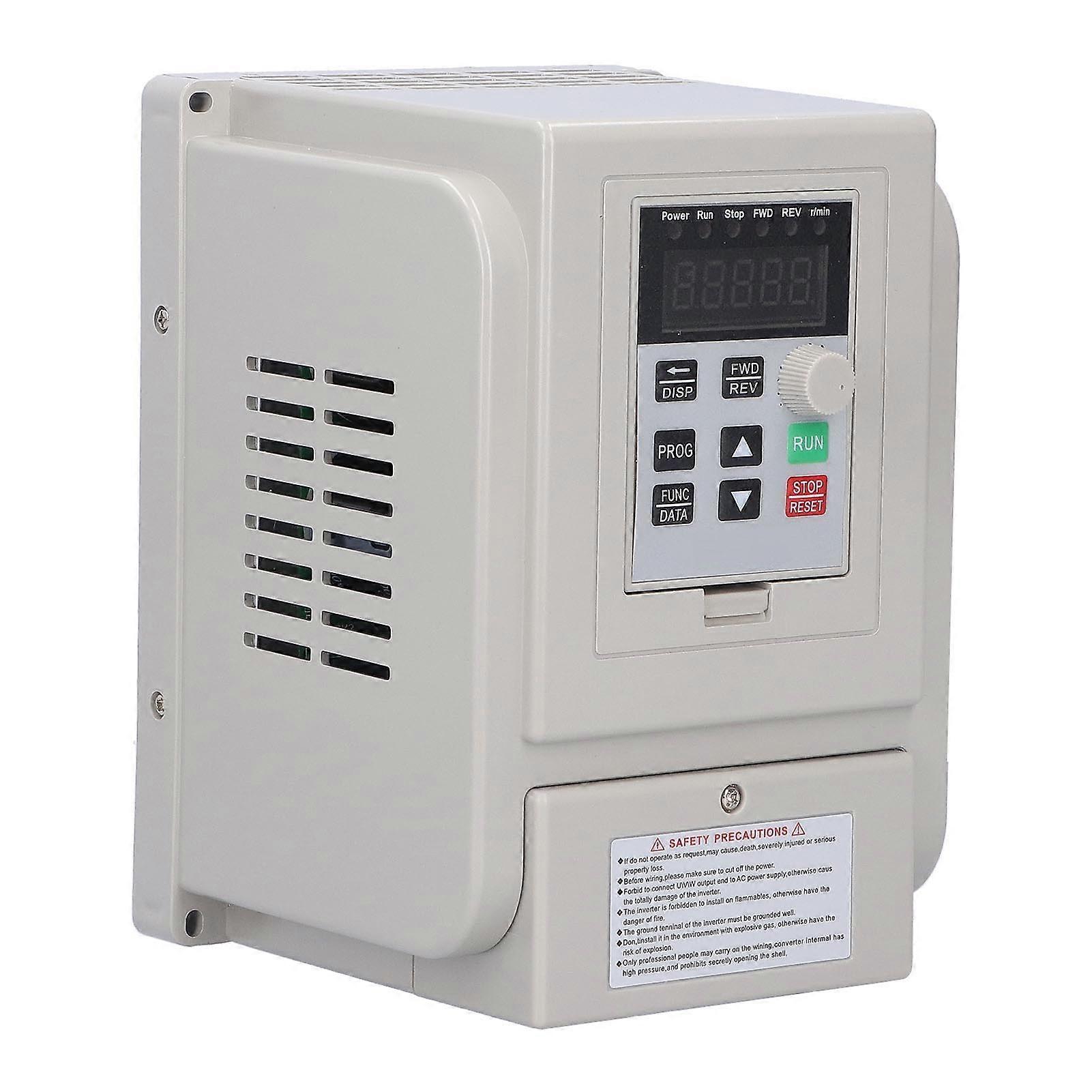 Motor Speed Controller 220V 1500W Single Phase Input 3 Phase Output Inverter AT51500X