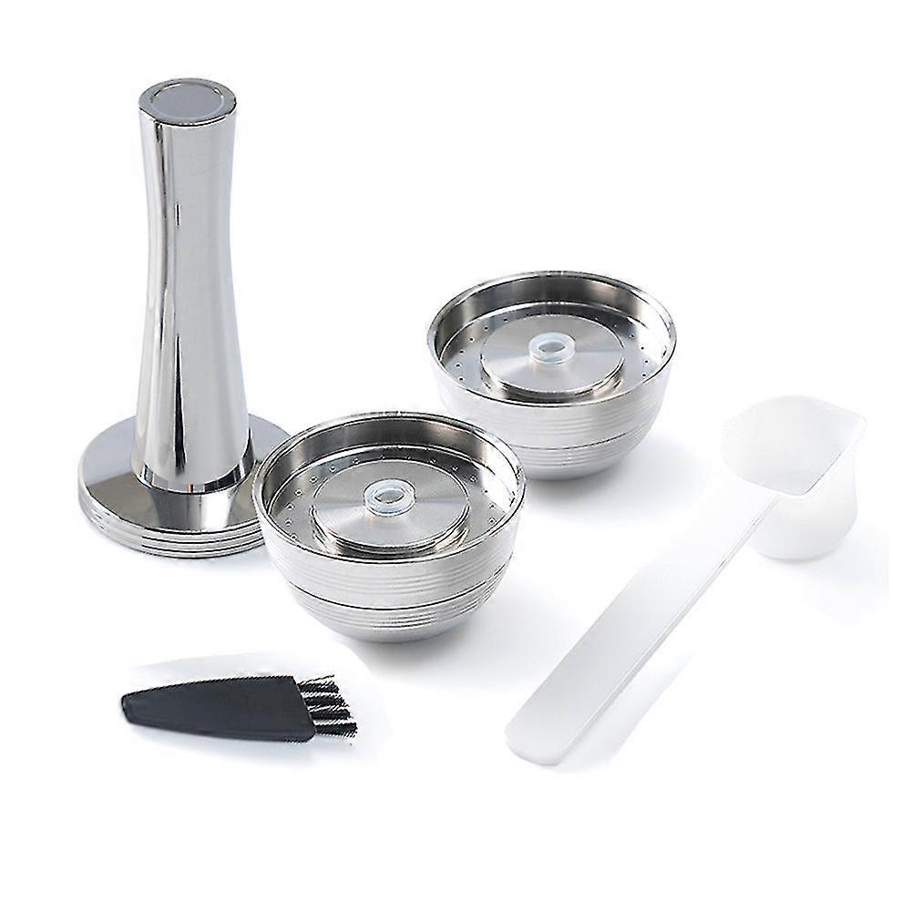 For Vertuo Reusable Stainless Steel Capsule Pod Vertuoline Refillable Coffee Filter Hammer,b