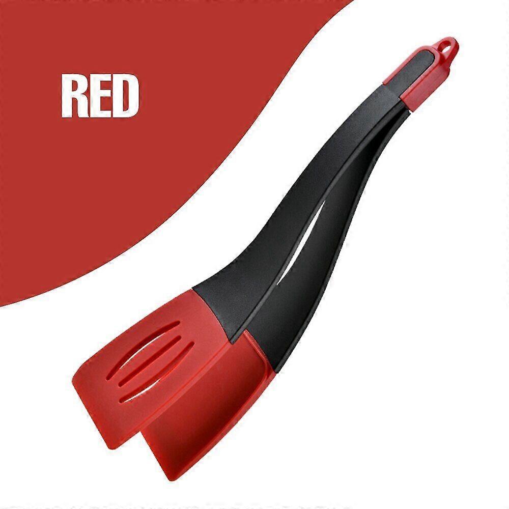 Silicone Food Tong 2 in 1 Cooking Spatula 24cm Detachable with 2 Spatulas