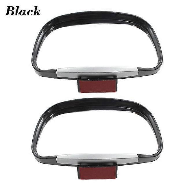 1 Pair 360 Degree Rotation Adjustable Rear View Mirror Car Blind Spot Mirror Wide Angle Lens for Parking Auxiliary Mirror