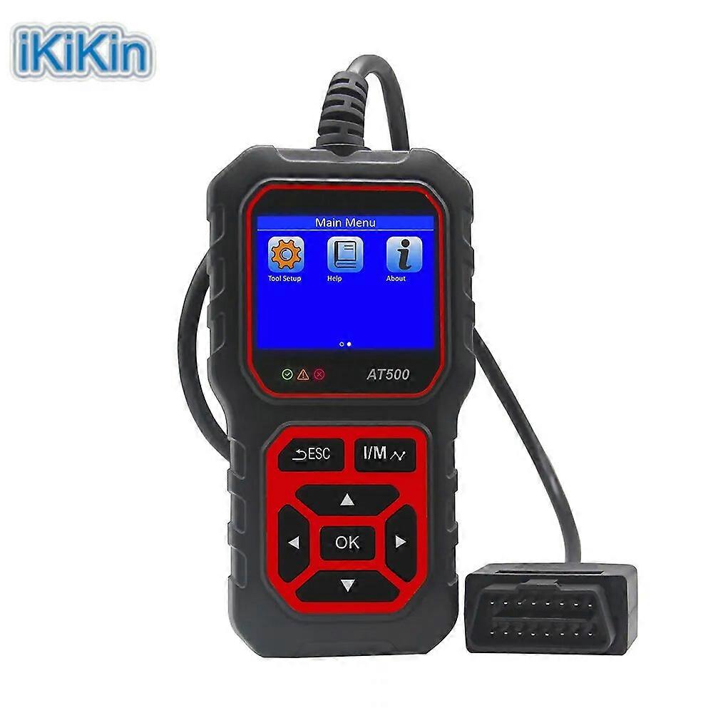 OBD2 Scanner Red AT500 Code Reader Diagnostic Tools Read and Display Data For Universal Cars