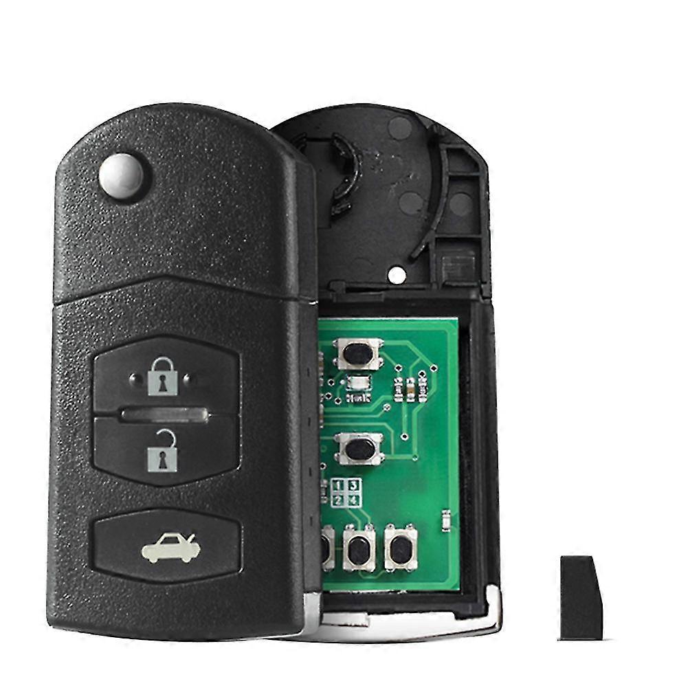 3 Tasten Flip Car Remote Key 4d63 Chip für Ske126-01 2 M2 Demio 3 M3 Axela 5 Premacy 6 M6 Atenza 8 M8 Mpv