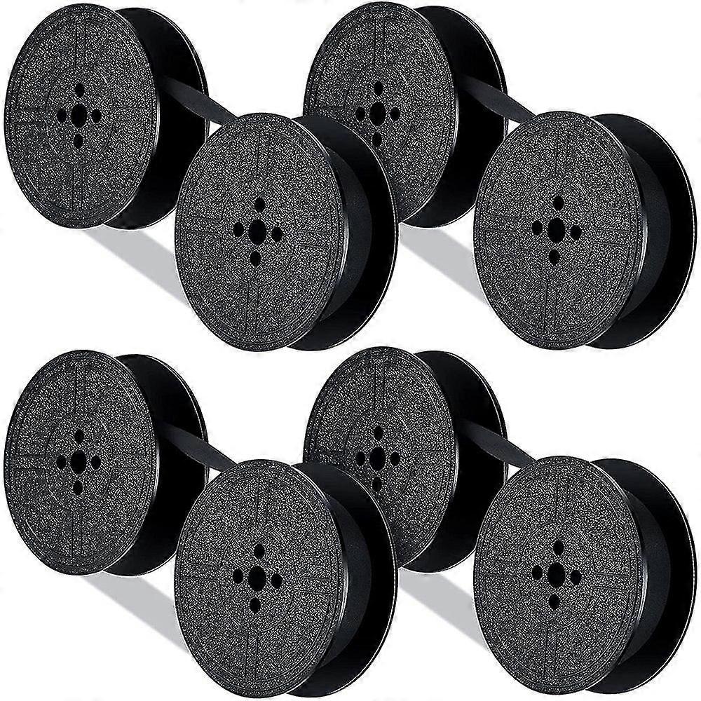 4 Pack Typewriter Ribbon Twin Spool Typewriter Ribbon Ink Twin Spool Ink Replacement Part For Most-yky