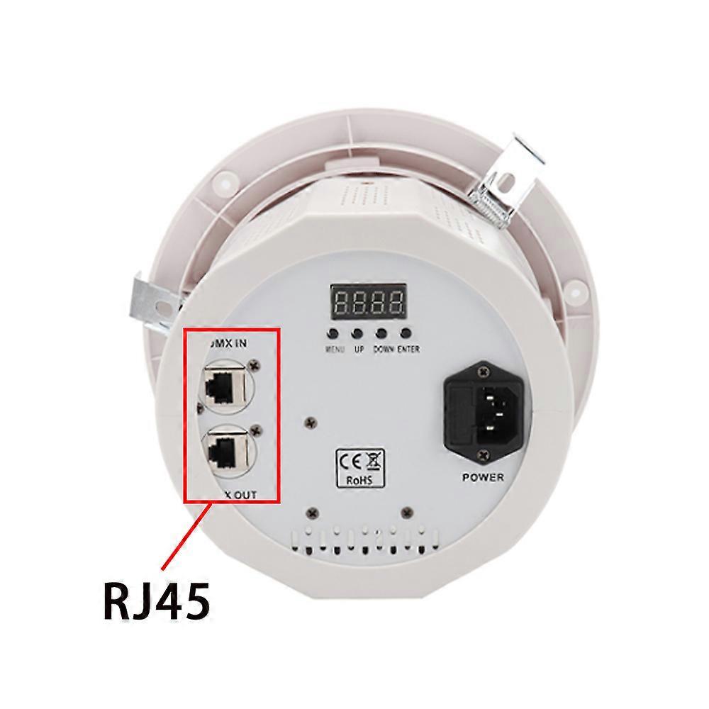 NOWOŚĆ 6X10W RGBW LED Beam Light LED Bees Eyes Effect Light Disco Light Spot Strobe Laser 4IN1 Stage Par Lamp