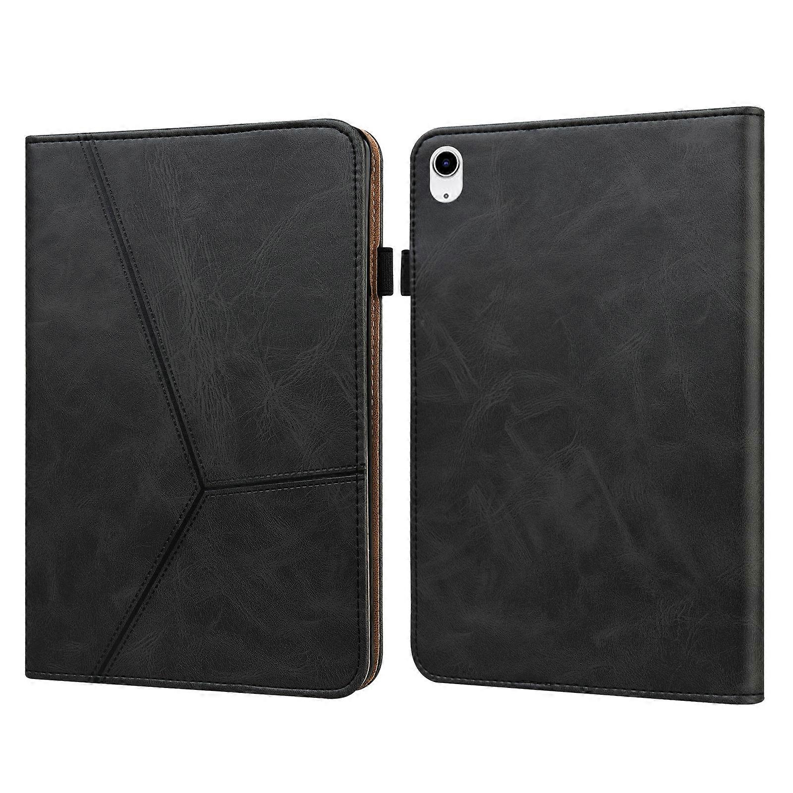 Striped Leather Tablet Case For iPad 10th Gen 10.9 2022