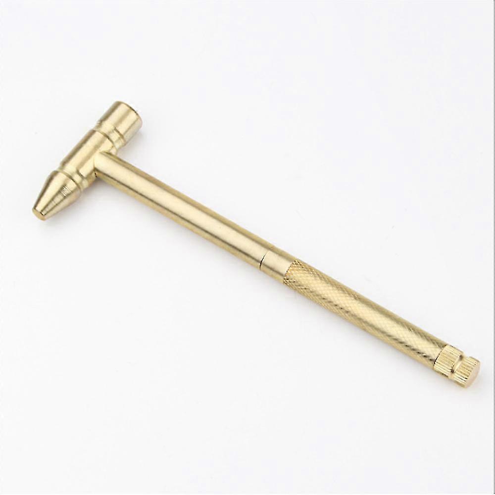 The 5-In-1 Miniature Copper Hand And Screwdriver Mini Tool Is Ideal For Eating Into The Drown Watchmaker Or Jeweler. (Golden)One Piece