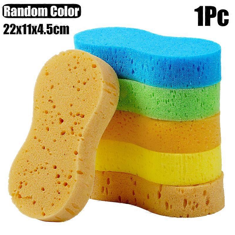 1/2/3Pcs High density Car Washing Sponges Large Honeycomb 8 shaped Sponges Block Car Cleaning Waxing Tools Cleaning Accessories| |
