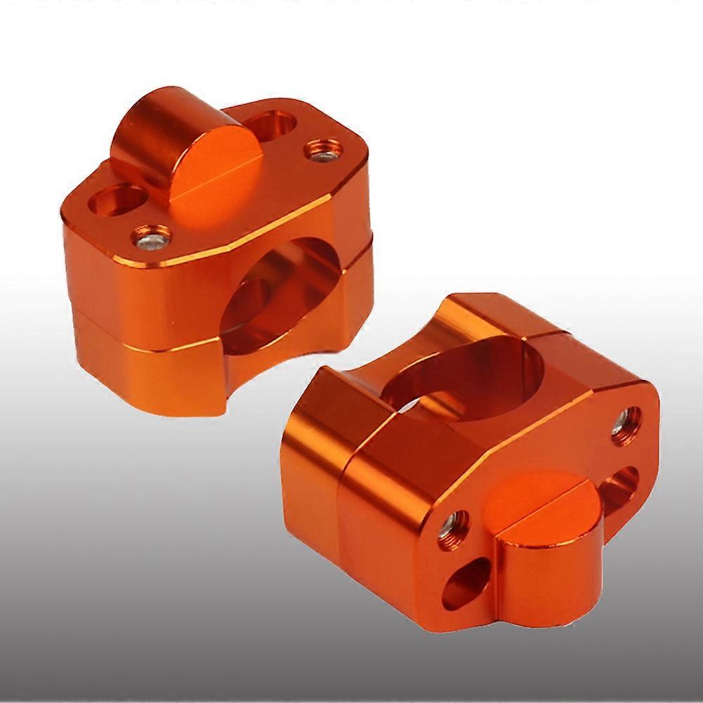 CNC Billet HandleBar Fat Bar Risers Mount Clamp Adaptor 22MM To 28MM For Pit Dirt Bike Racing Motorcycle Enduro Supermoto MX ATV