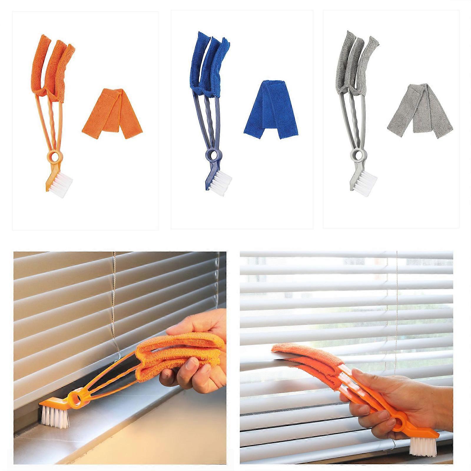 New Upgraded Window Blind Cleaner Duster Brush Kit - Blind Cleaner Tools
