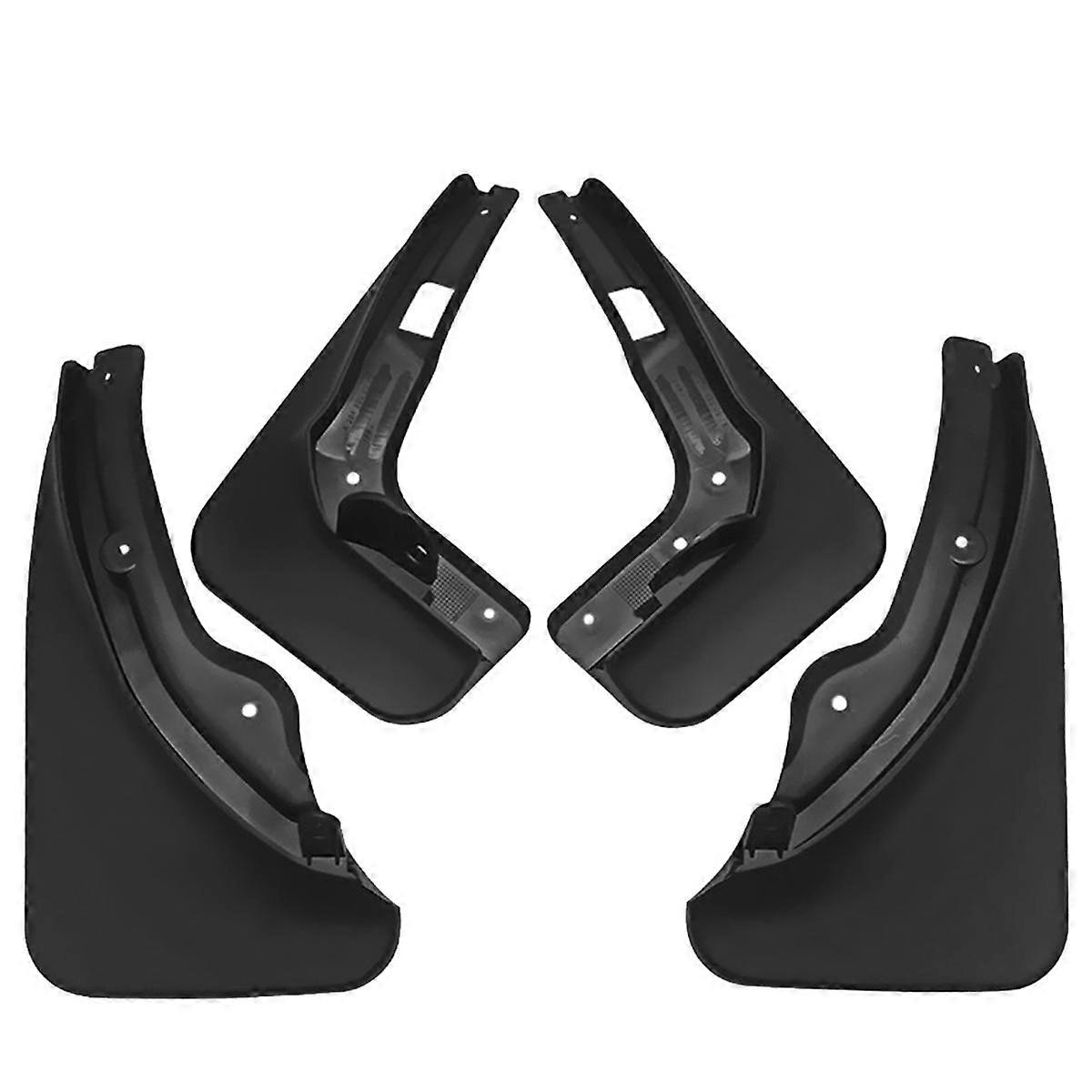 4PCS Car Mudguard Mud Flaps Splash Mud Guard for W204 C-Class 2007-2010 C180 C200 C300