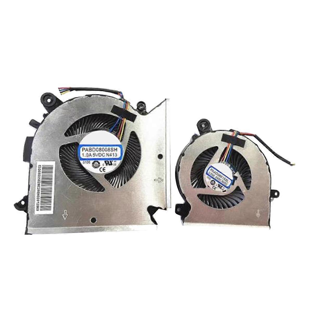 For GF63 GF65 MS-16R1/R3/R5 WF65 MS-16W1 W2 Multi-Functional Convenient and Practical Cooling Fan,CPU+GPU