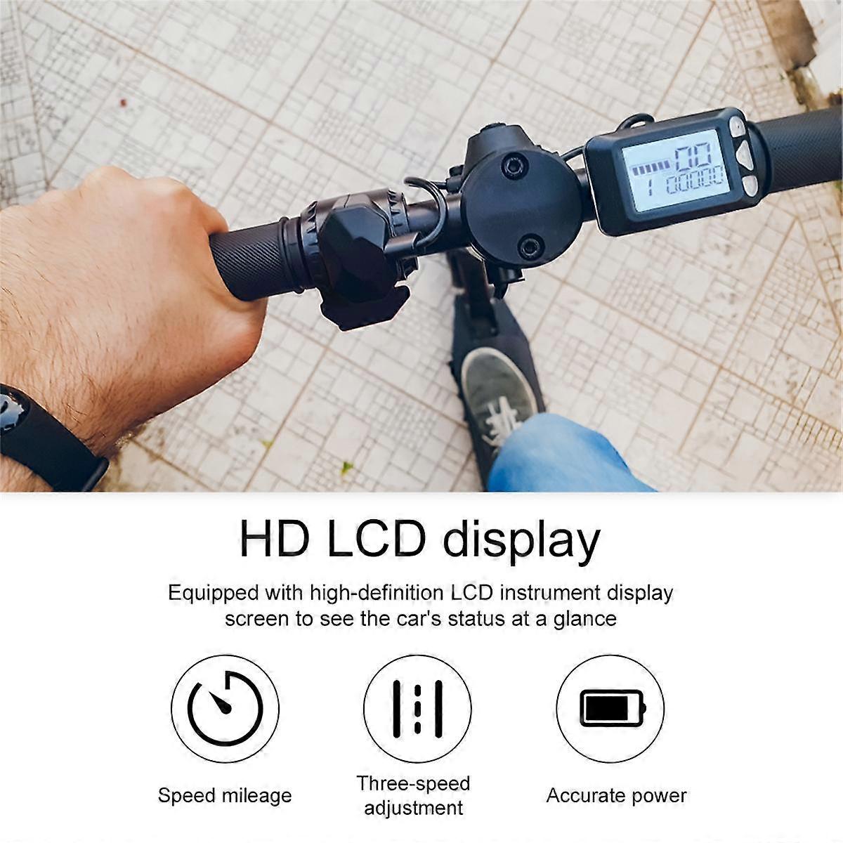 24V Electric Scooter Controller+LCD Display Accelerator+Brake Motor Controller Electric Scooter Acc