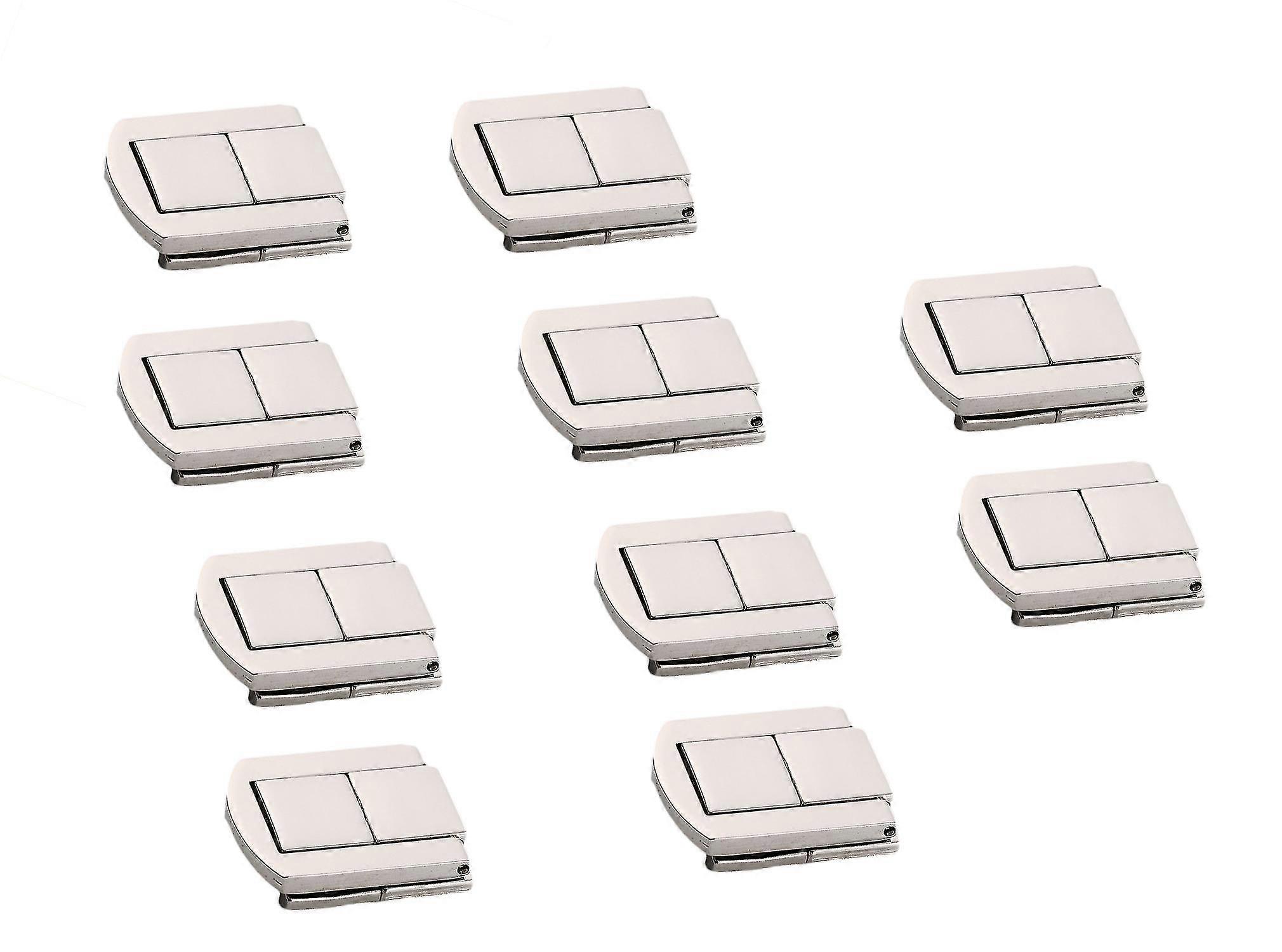 10 Pack Antique Lock Hasps, Luggage Locks