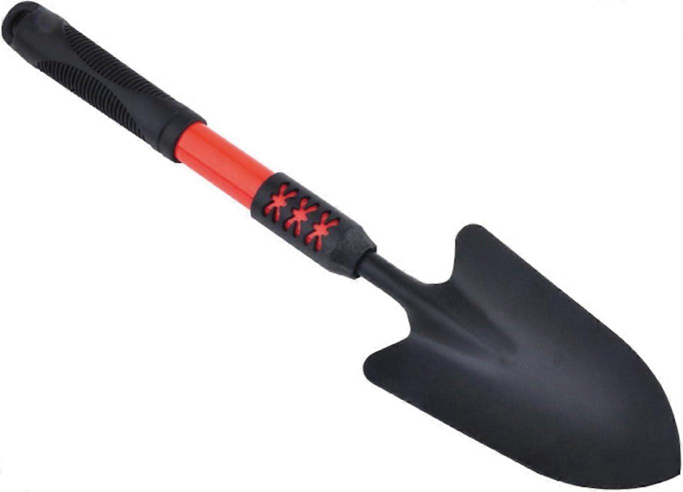 掘削シャベル |スパチュラガーデンツール |芝生のレベリングレーキ、エルゴノミ付き曲げ防止ハンドショベル