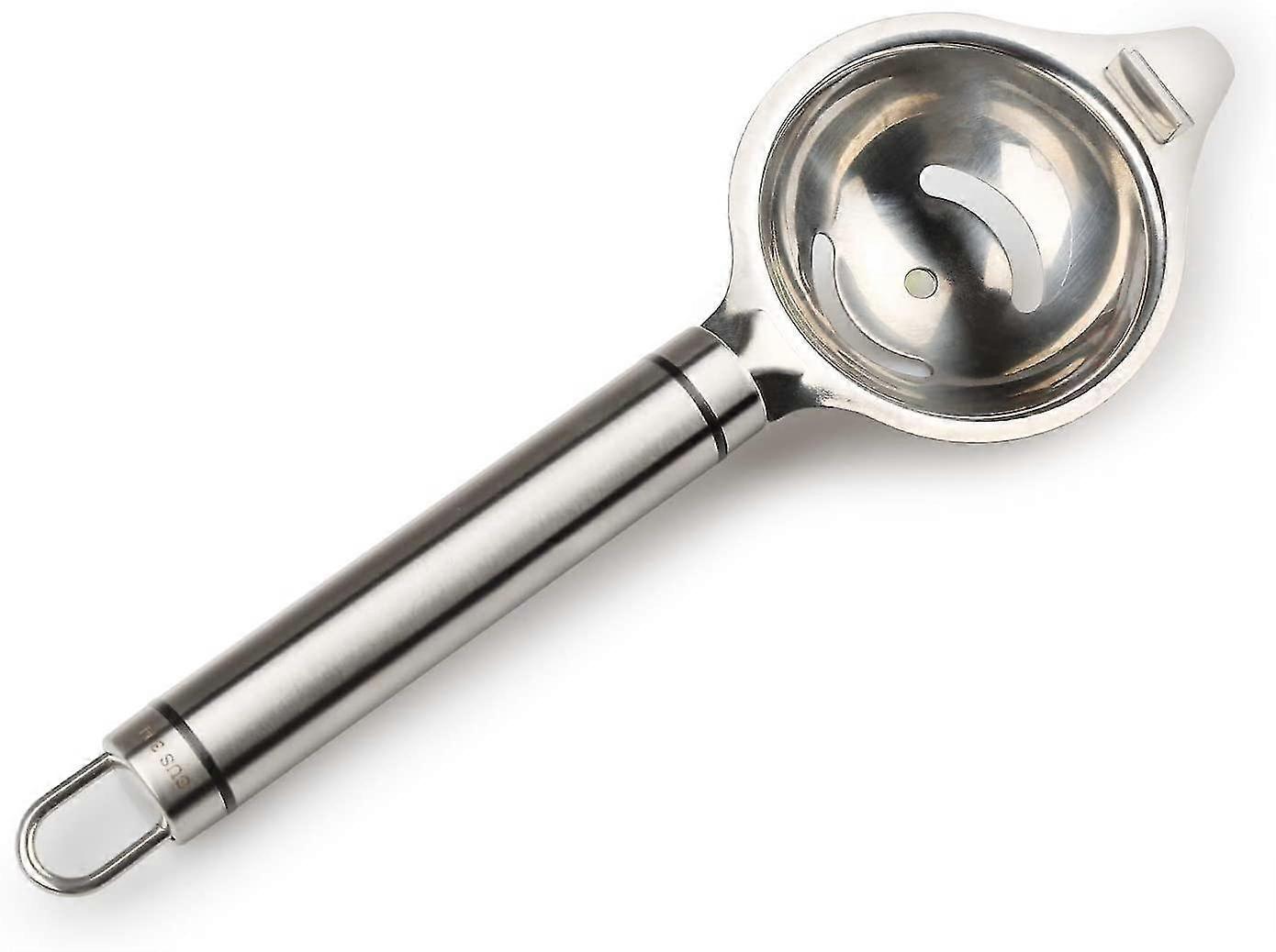 Séparateur d’œufs, séparateur de blanc de jaune en acier inoxydable, séparateur de jaune d’œuf lavable au lave-vaisselle, séparateur de blanc d’œuf, séparateur de filtre de jaune d’œuf de blanc d’œuf Cuisson