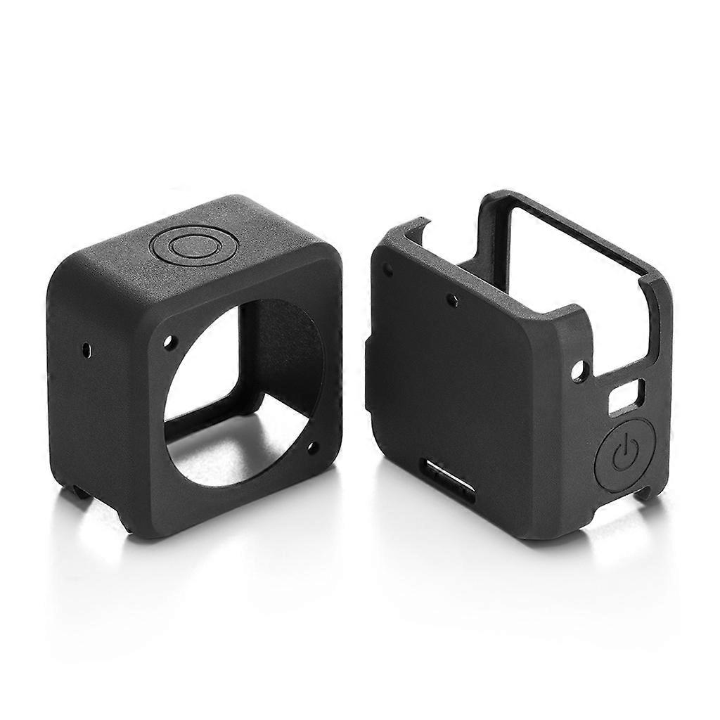 Dual-screen Silicone Case for Action 2 Camera Protecticve Anti slip Split Cover