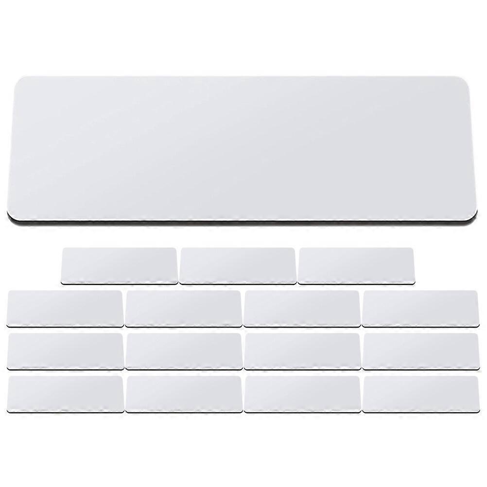 16Pcs Blank Name Tags Blank Name Tag Name Tags Crafting Badges Blank Name Tags for Workers