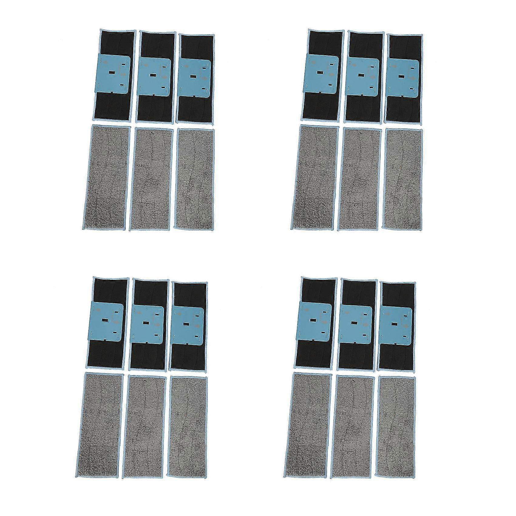 24 Pack Washable Wet Mopping Pads Replacement Compatible For M6