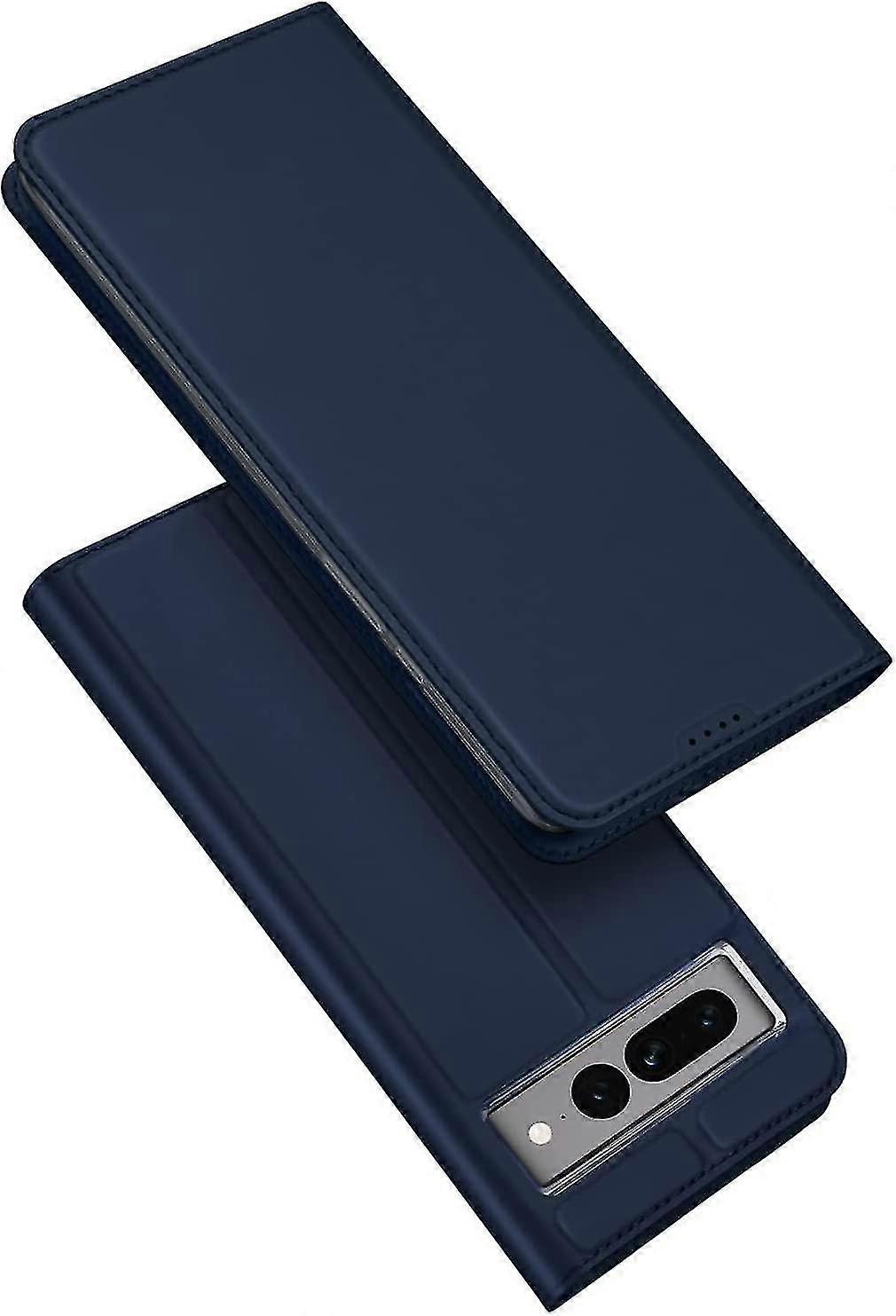 Magnetic Leather Wallet Case Compatible Google Pixel 7 Pro/ Pixel 7 With Card Holder Slot Stand Shockproof