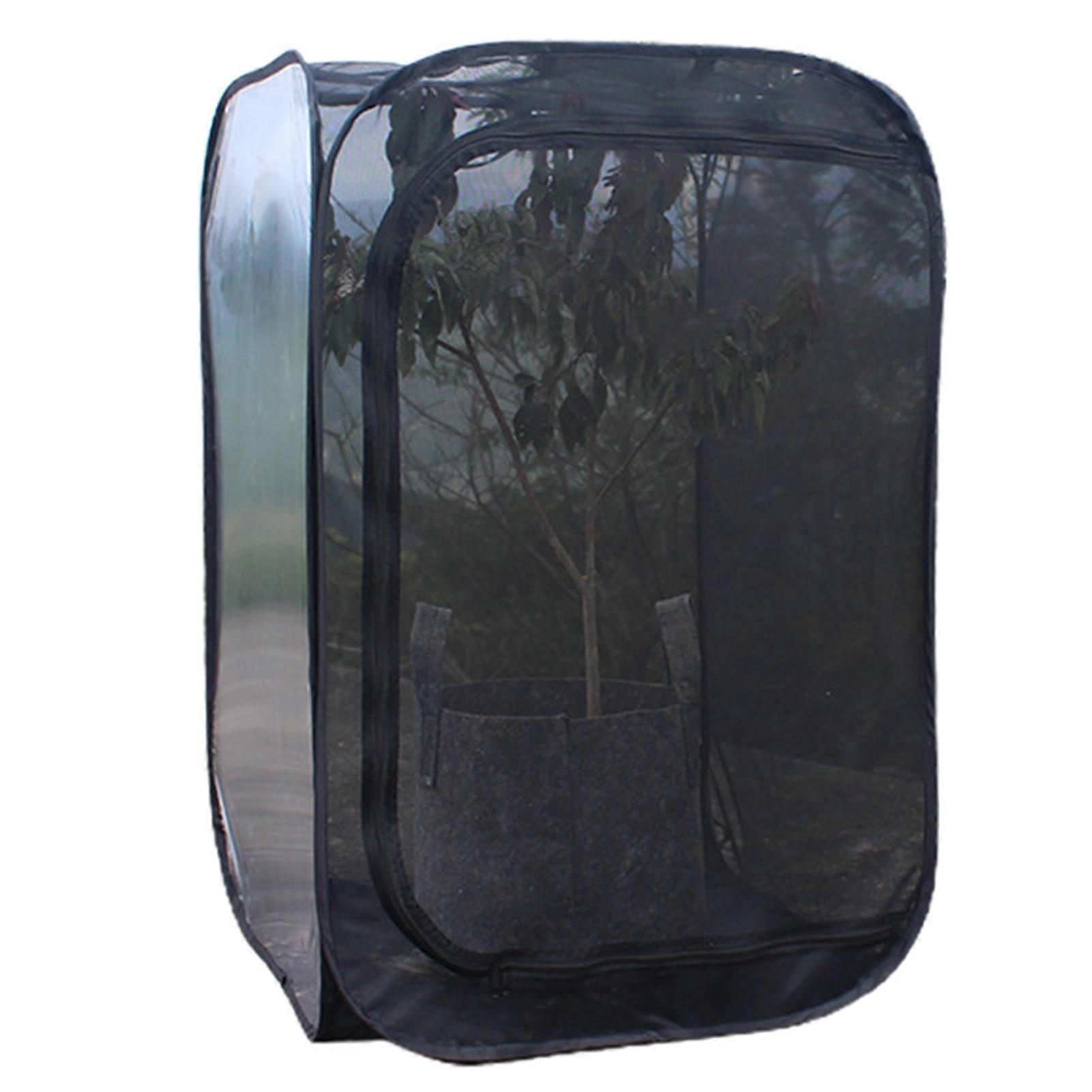 JIKAIX Collapsible Insect Cage Foldable Polyester Perfect Incubator Butterfly Cage for Home