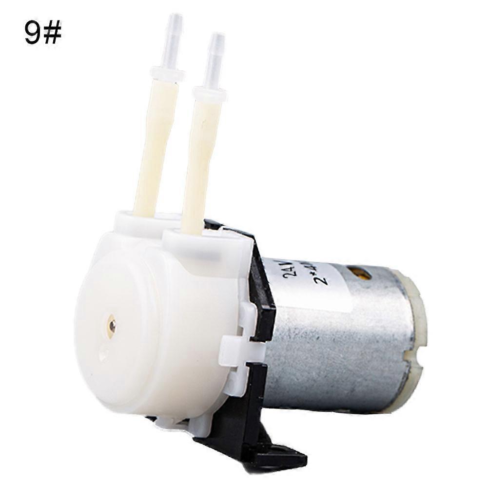 6V 12V 24V קצב זרימה גבוה משאבת מינון פריסטלטית עבור מעבדת אקווריום אנליטית QinHai