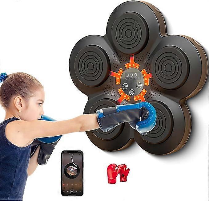 Smart Boxing Machine, Target Boxing Machine Boxing Reaction Punching Pads for Home and Gym Workout, Speed Hand Eye Reaction Boxing Equipment For Kids