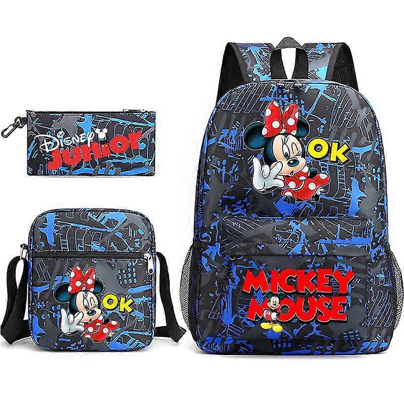 미키 마우스 배낭 패션 여행 가방 어린이 schoolbag 소녀 소년 학습 용품 학교 선물 모칠라