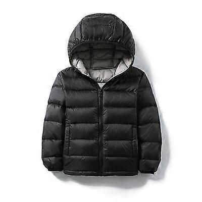 High Quality Kids Duck Down Jackets 2023 New Ultra Light Hooded Winter Coats for Boys Girls Portable Windproof Puffy Parkas 14T