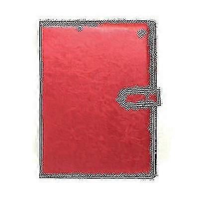 A4 Clipboard Portfolio- Multi-function Leather Folder For Office/students