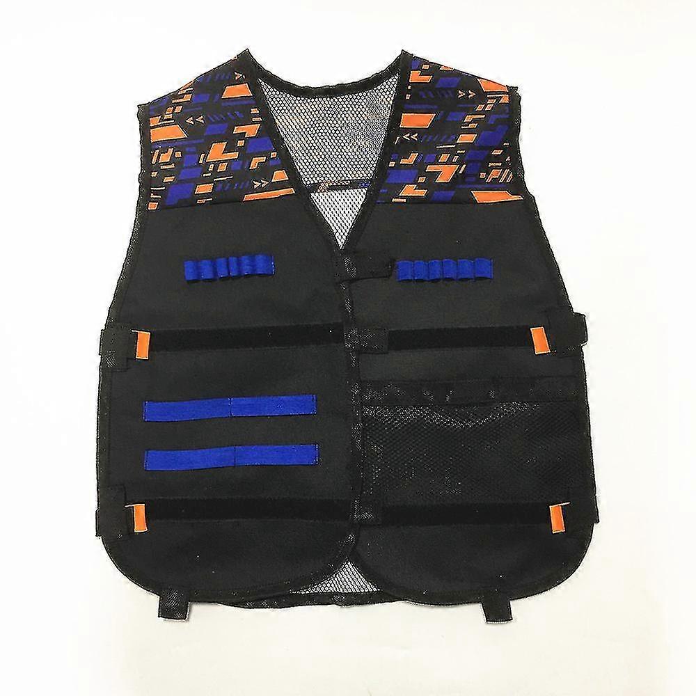 ولد جميلة الاطفال التكتيكية سترة كيت لسلسلة بنادق نيرف مع إعادة ملء السهام إعادة تحميل مقاطع قناع المعصم الفرقة والنظارات الواقية اللعب في الهواء الطلق