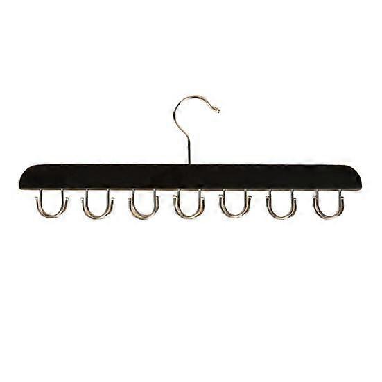 Tie Storage Rack Scarf Belt Holder With Multiple Hooks 360-Degree Rotating Multifunctional Closet Belt Hanger Storage