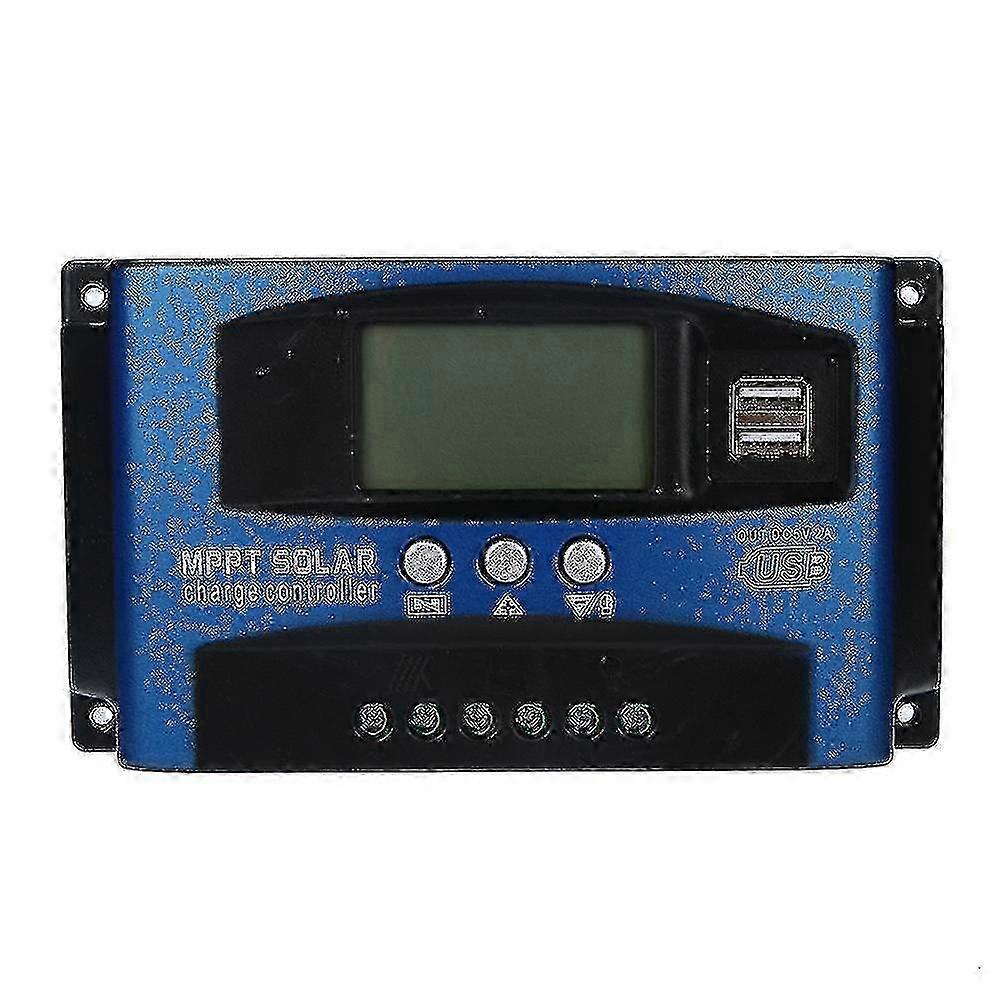 40A MPPT Solar Panel Regulator Charge Controller 12V/24V Auto Focus Tracking