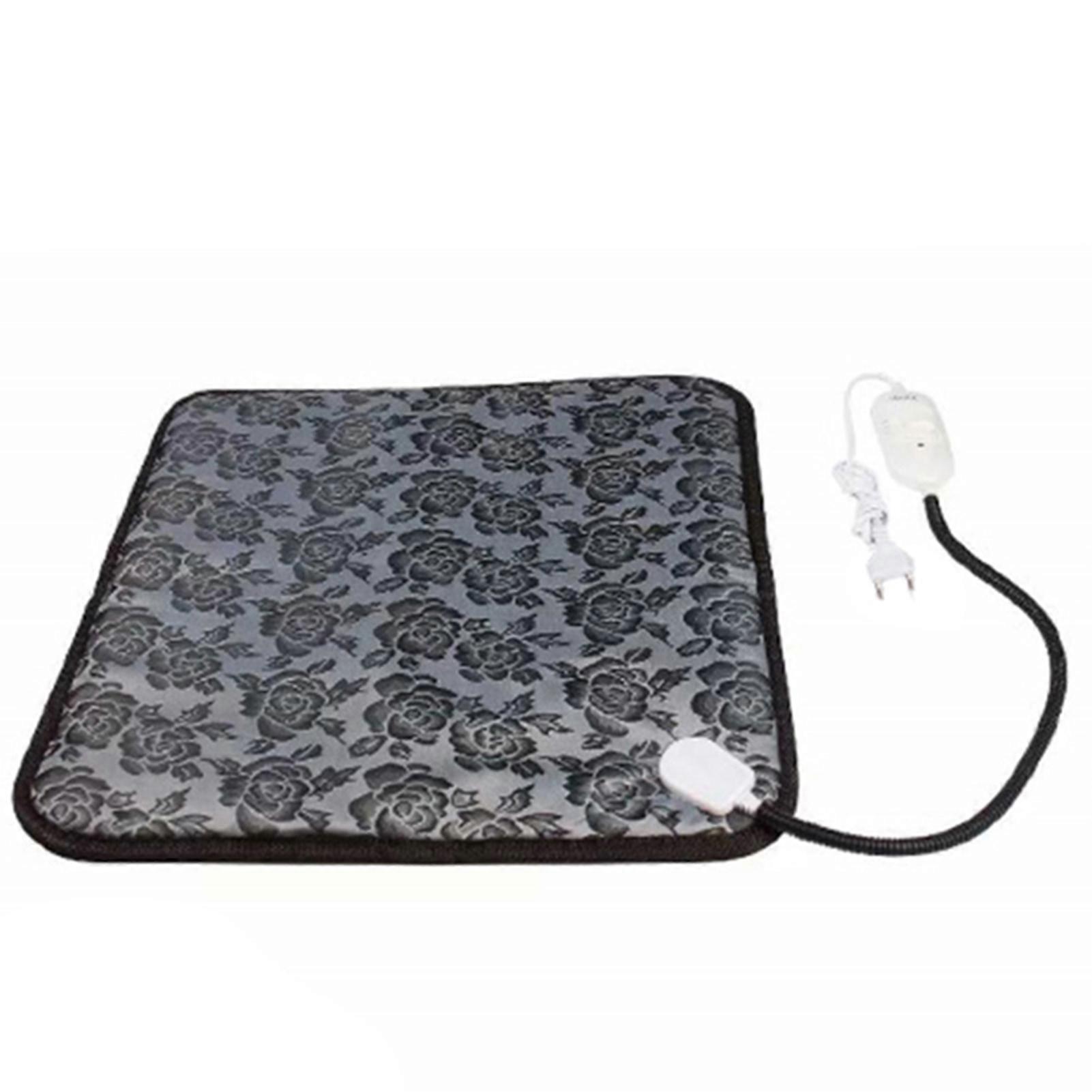 Pet Heating Pad Dogs Cats Electric Heating Mat with 3 Gear Adjustments Waterproof and Scratch-Resistant Non-Slip Pets Heated Bed Indoor